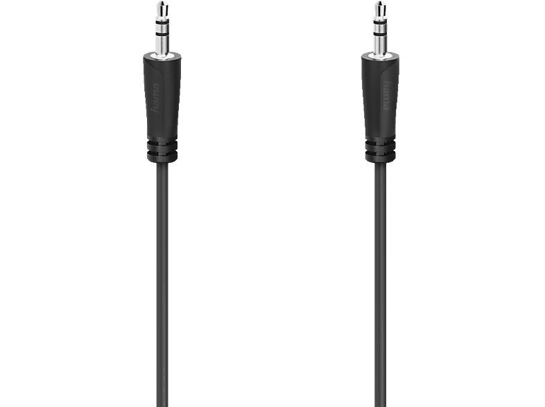 HAMA 3.5-mm-Klinken-Stecker auf 3.5-mm-Klinken-Stecker, Kabel, 3 m