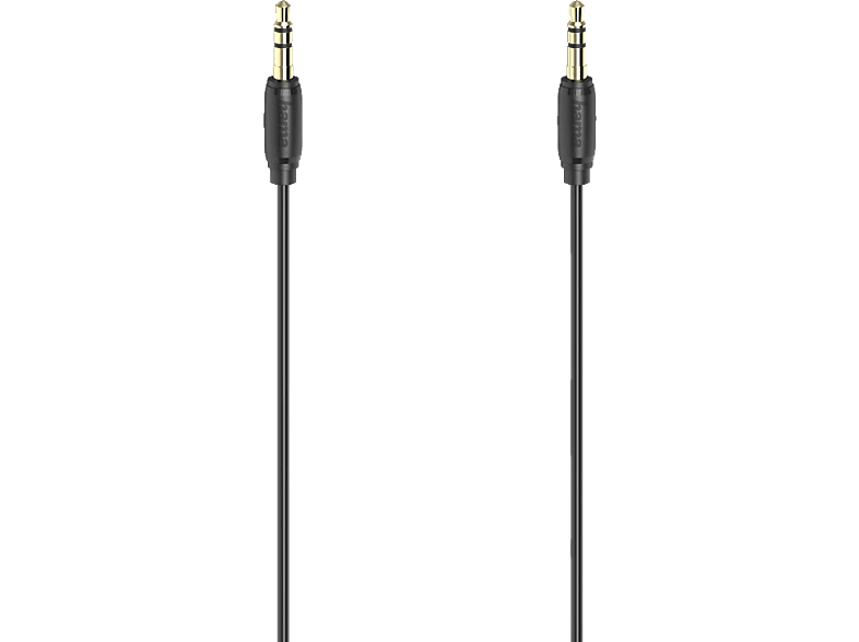 HAMA 3.5-mm-Klinken-Stecker auf 3.5-mm-Klinken-Stecker, Kabel, 1,5 m