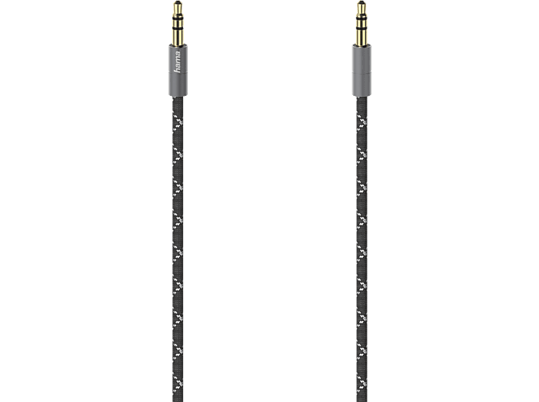 HAMA 3.5-mm-Klinken-Stecker auf Stecker, Kabel, 1,5 m