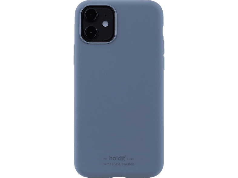 HOLDIT Silicone, Bookcover, Apple, iPhone 11 XR, Pacific Blue