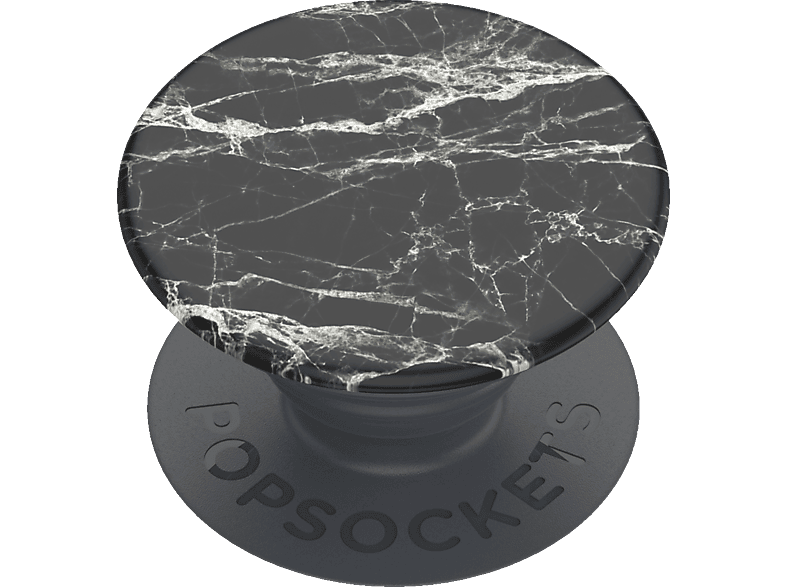 POPSOCKETS PopGrip Basic Black Modern Marble Handyhalterung, Mehrfarbig
