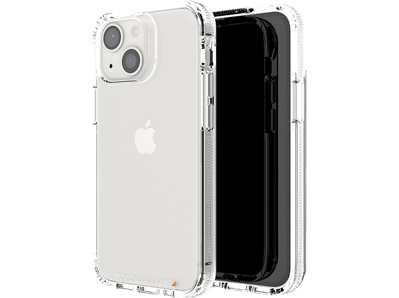 GEAR4 D3O Cases Crystal Palace, Backcover, Apple, iPhone 13 mini, Transparent
