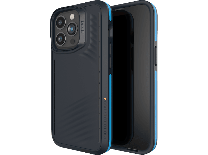 GEAR4 D3O Cases Vancouver, Backcover, Apple, iPhone 13 Pro, Schwarz