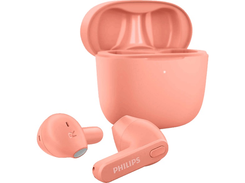 PHILIPS TAT2236PK/00, In-ear Kopfhörer Bluetooth Lachsfarben