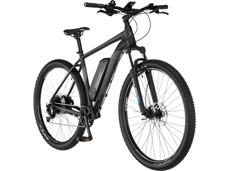 FISCHER MONTIS EM 2129 Mountainbike (Laufradgröße: 29 Zoll, Rahmenhöhe: 51 cm, Herren-Rad, 422 Wh, Schwarz matt)
