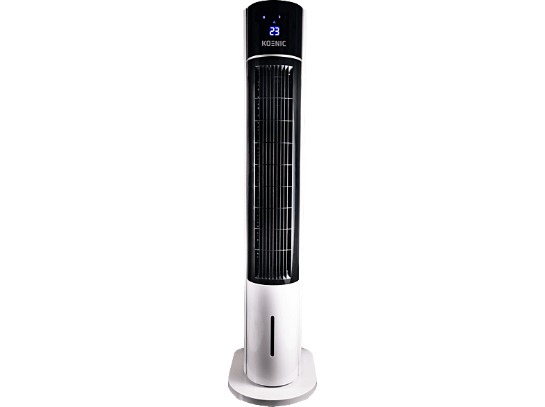 KOENIC KTFC 603022 Turmventilator und Luftkühler Weiß/Schwarz (60 Watt)