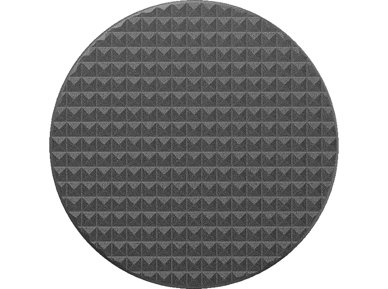 POPSOCKETS PopGrip Knurled Texture Black Handyhalterung, Mehrfarbig