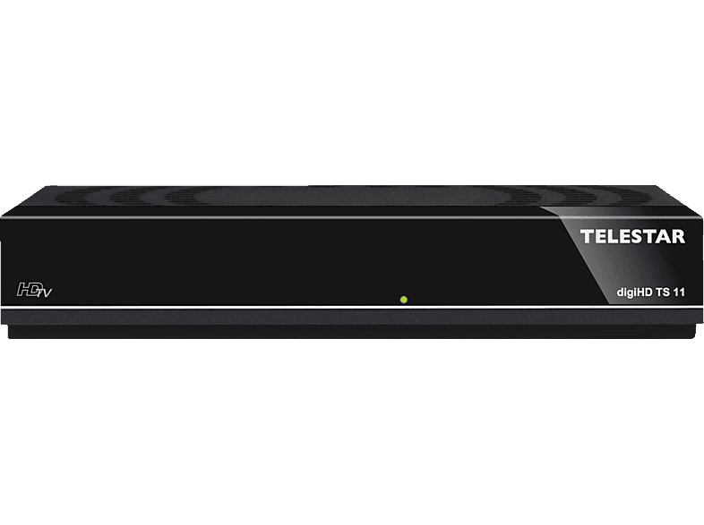 TELESTAR digiHD TS 11 AAC Sat-Receiver (HDTV, DVB-S, DVB-S2, Schwarz)