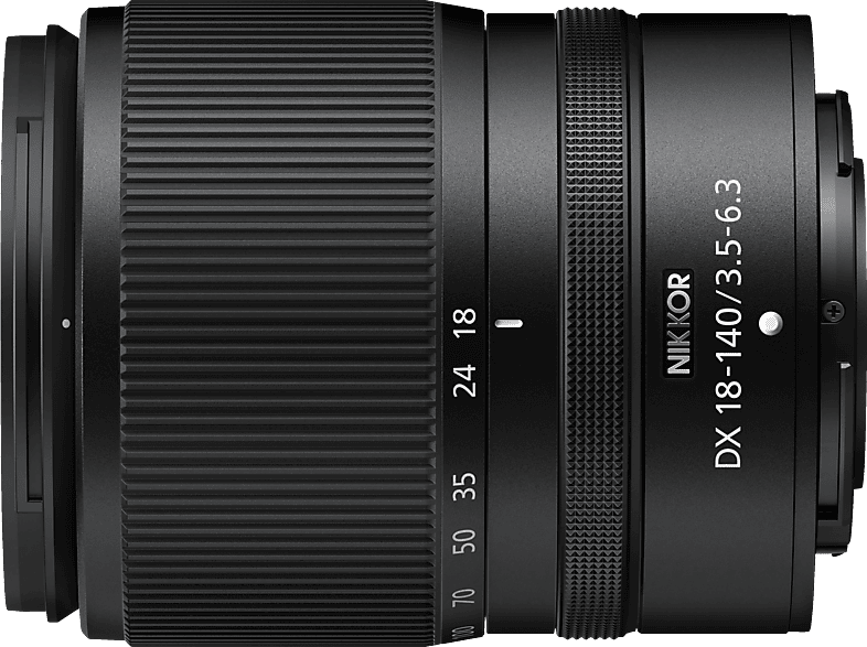 NIKON Z DX 18 mm - 140 f./3.5-6.3 IF (Objektiv für Nikon Z-Mount, Schwarz)