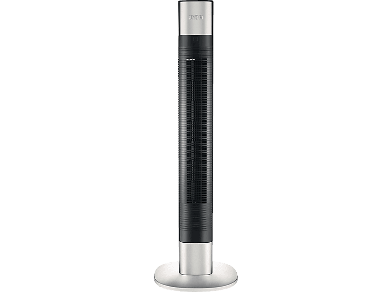 UNOLD Edel Turmventilator Schwarz/Edelstahl (50 Watt)