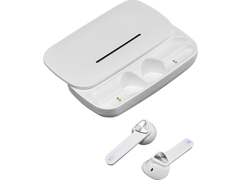 ISY ITW-2000-1-WT, In-ear True Wireless Kopfhörer Bluetooth Weiß