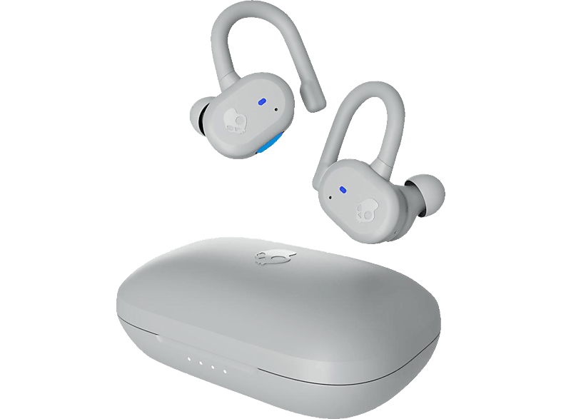 SKULLCANDY Push Active True Wireless, In-ear Kopfhörer Bluetooth Light Grey/Blue