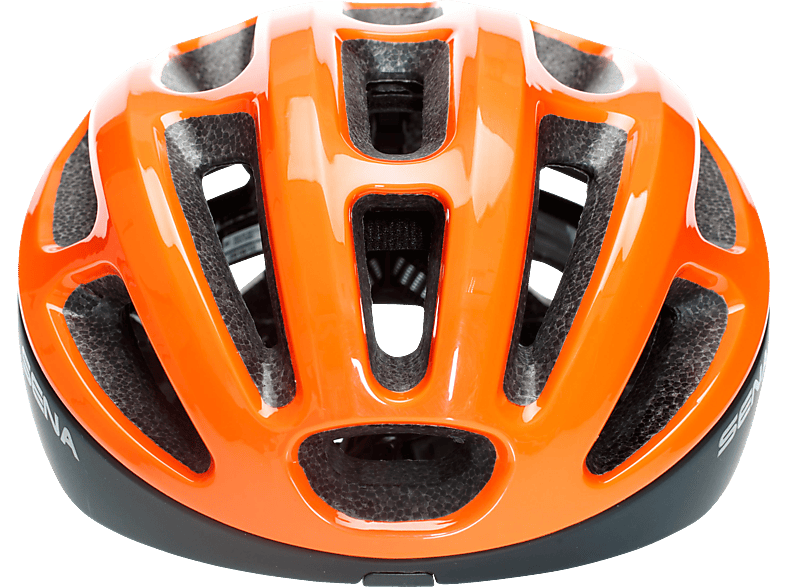 SENA R1 Smart (Fahrradhelm, 58-62 cm, Electric Tangerine)