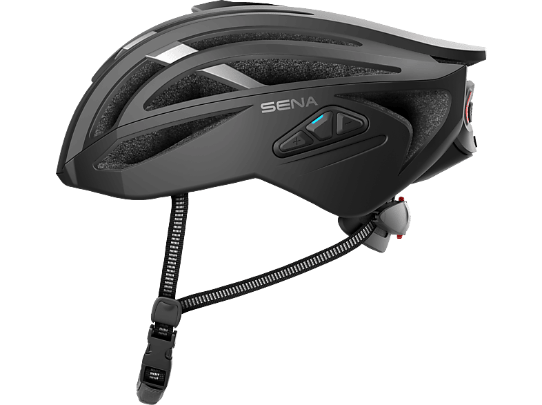 SENA Sena R2 Rennrad Smart Helm- Matt Black - Größe S (Fahrradhelm, Black)
