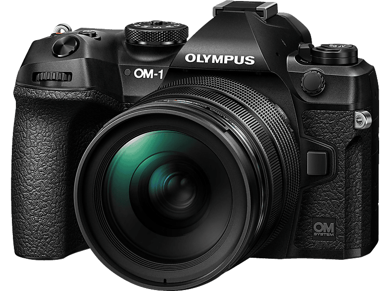 OM SYSTEM OM-1 Kit Systemkamera mit Objektiv 12-40 mm, 7,6 cm Display Touchscreen, WLAN
