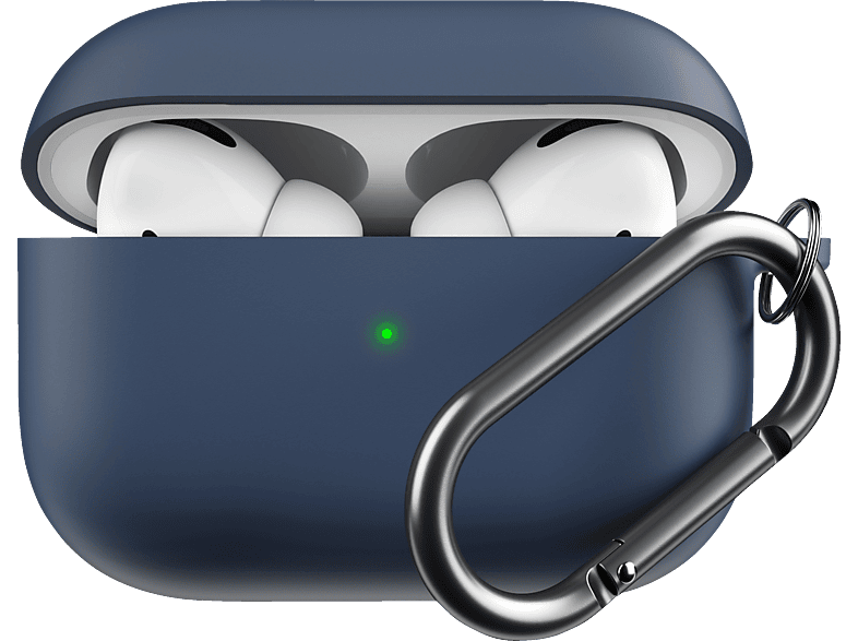 KEYBUDZ Hülle mit Schlüsselanhänger, Case kompatibel AirPods 3 Schutzcase