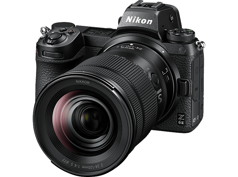 NIKON Z 6II Kit Systemkamera mit Objektiv 24-120 mm, 8 cm Display Touchscreen, WLAN