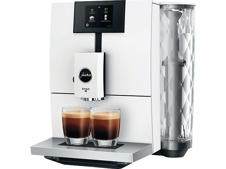 JURA ENA 8 (EC) Kaffeevollautomat Full Nordic White