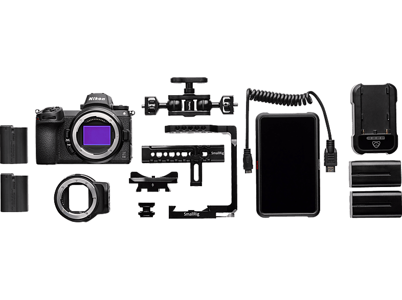NIKON Z6 II Essential Movie Kit Raw Systemkamera, 8 cm Display Touchscreen, WLAN