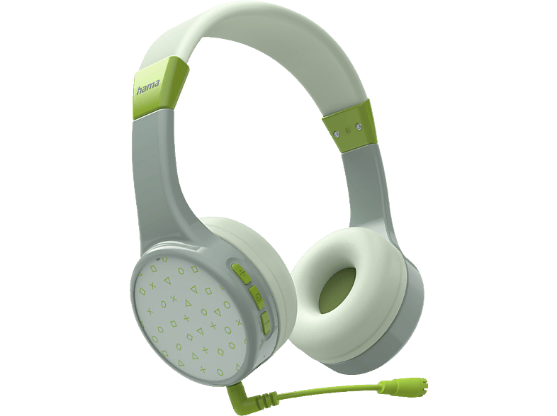 HAMA Teens Guard mit Dezibel-Begrenzung, On-ear Kopfhörer Bluetooth Grün