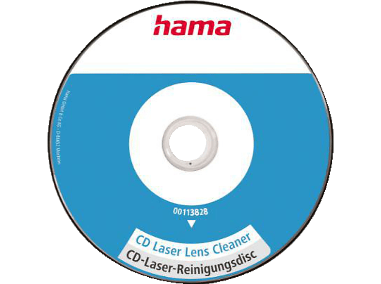 HAMA CD- Laserreinigungsset Blau/Weiß