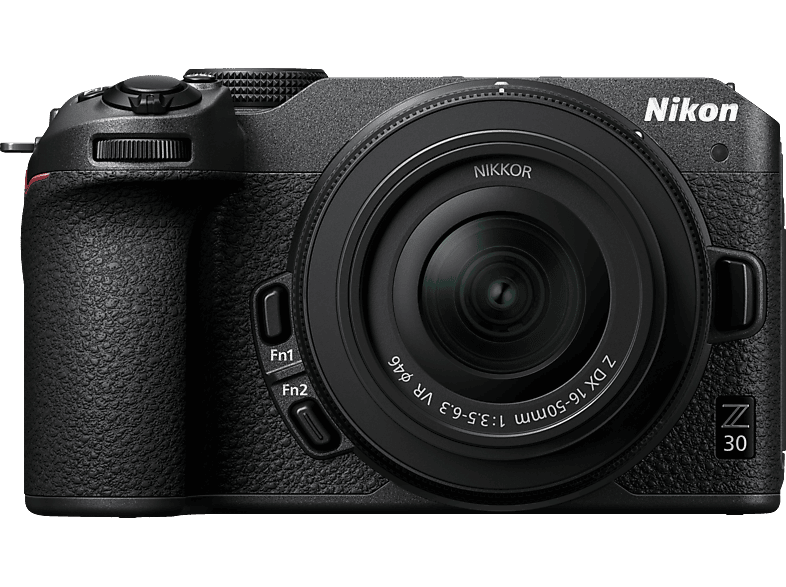 NIKON Nikon Z30 Kit Systemkamera mit Objektiv 16-50 mm , 7,5 cm Display Touchscreen, WLAN