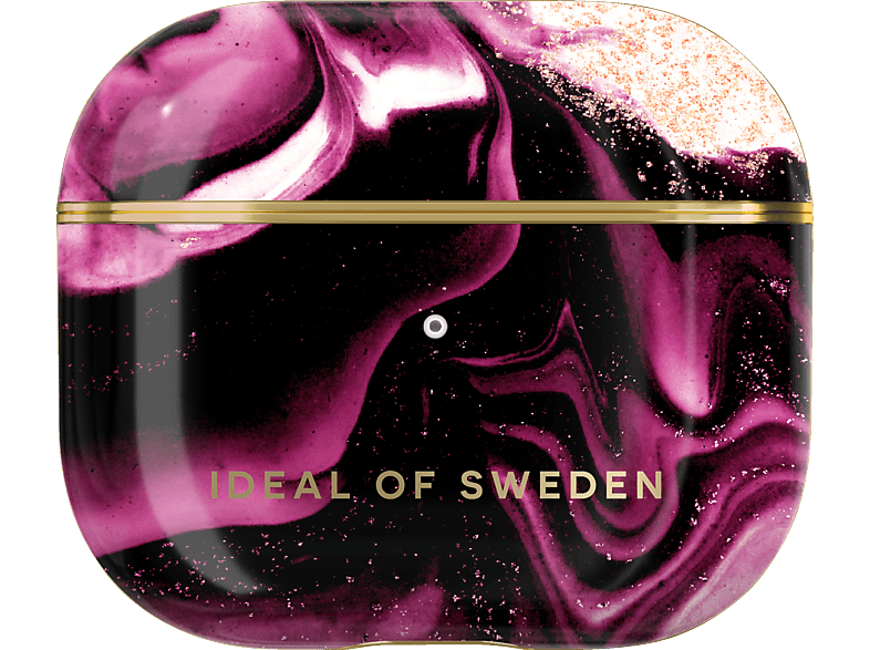 IDEAL OF SWEDEN IDFAPCAW21-G4-319 Airpods Case Gen 3 Golden Ruby Marble Schutzhülle,