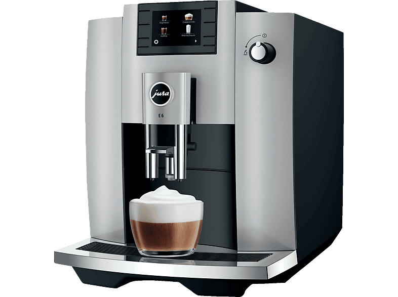 JURA E6 (EC) Kaffeevollautomat Platin