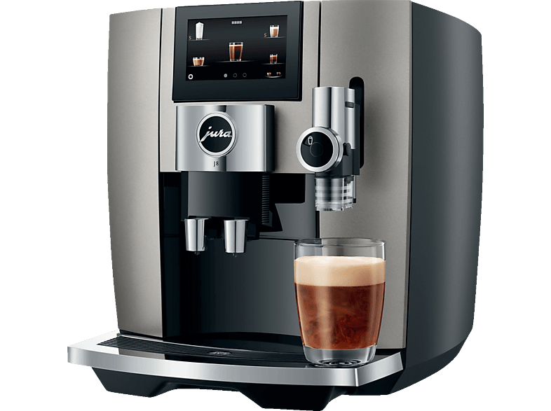 JURA J8 (EA) Kaffeevollautomat Midnight Silver