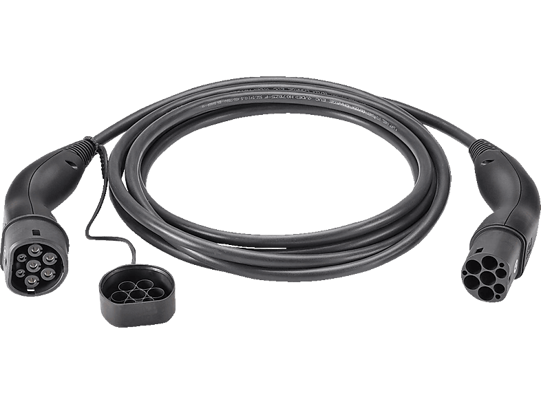 LAPP Mobility Standard Gen II glatt schwarz Ladekabel für Elektrofahrzeuge, 22 kW, Kabellänge: 5 m