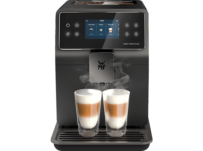 WMF CP820810 Perfection 740 Kaffeevollautomat Mattschwarz/Schwarz