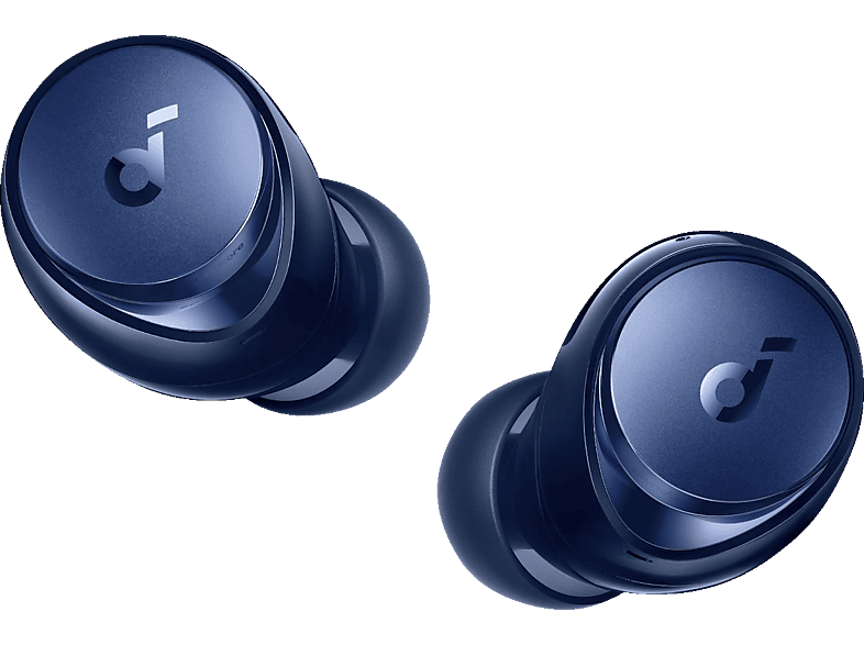 SOUNDCORE BY ANKER Soundcore Space A40 mit Mikrofon True Wireless, In-ear Kopfhörer Bluetooth Blue