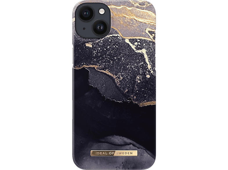 IDEAL OF SWEDEN Fashion Case, Backcover, Apple, iPhone 14 Plus, Golden Twilight Marble