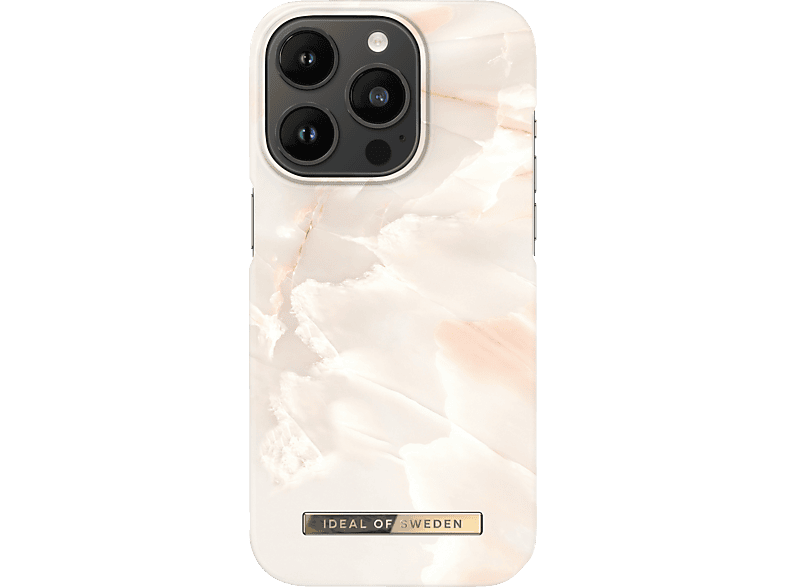 IDEAL OF SWEDEN Fashion Case, Backcover, Apple, iPhone 14 Pro, Rose Peal Marble