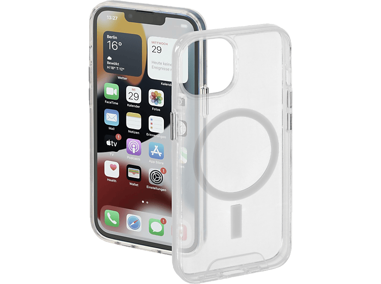 HAMA MagCase Safety, Backcover, Apple, iPhone 14, Transparent