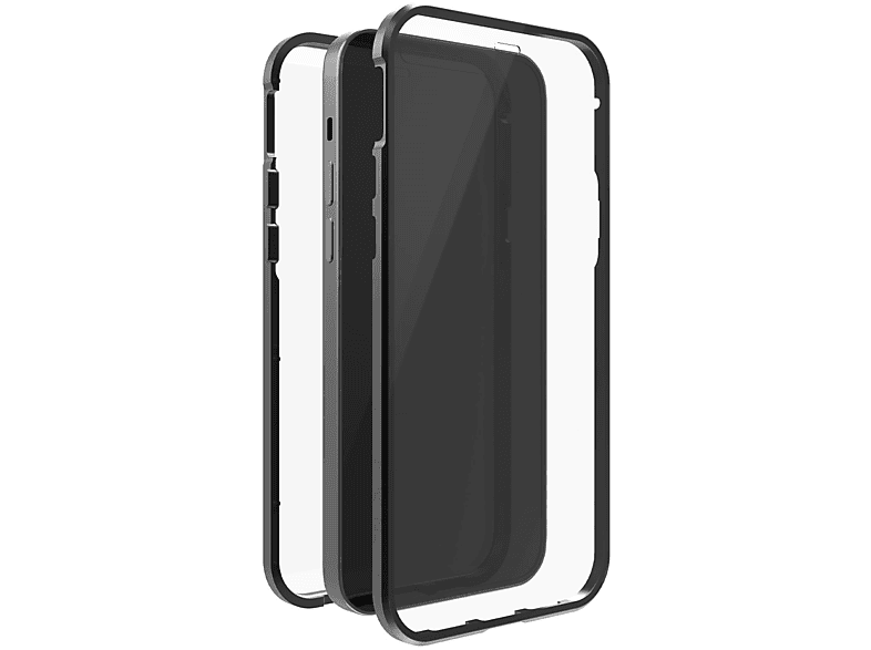 BLACK ROCK Cover 360° Glass, Full Cover, Apple, iPhone 14 Pro Max, Schwarz/Transparent