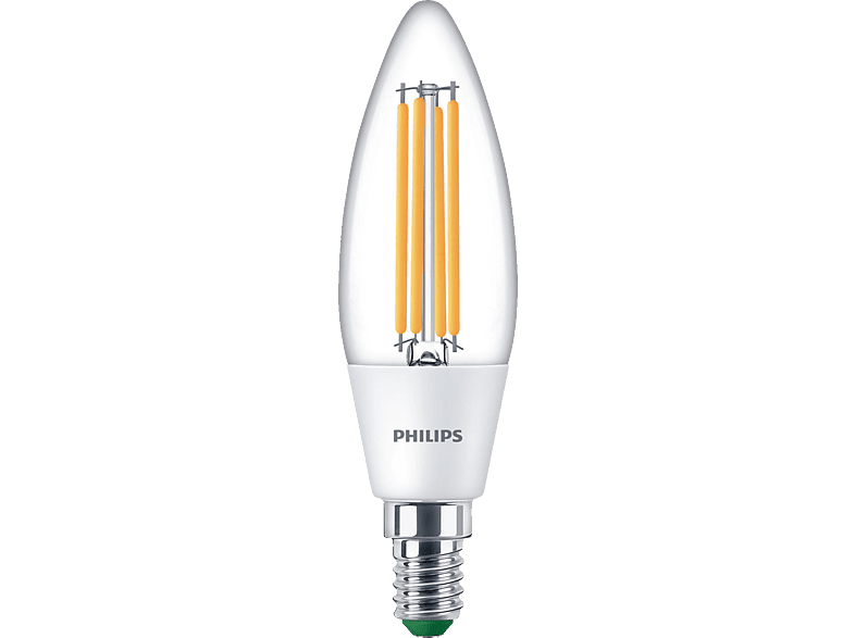 PHILIPS LED CLA 40W B35 E14 WH CL EELA SRT4 Lampe Warmweiß 485