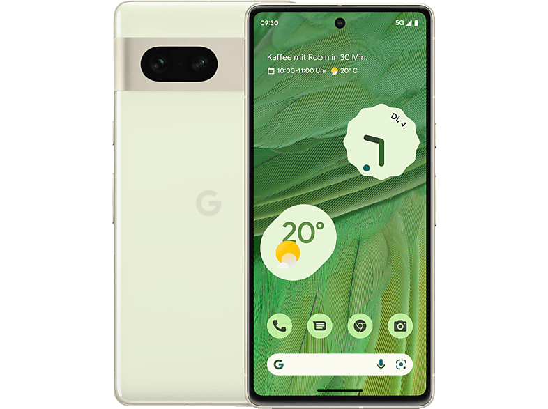 GOOGLE Pixel 7 128 GB Lemongrass Dual SIM