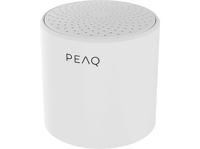 PEAQ PPA 102-WT Bluetooth Lautsprecher, Weiß