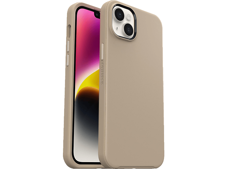 OTTERBOX Symmetry+, Backcover, Apple, iPhone 14 Plus, Beige