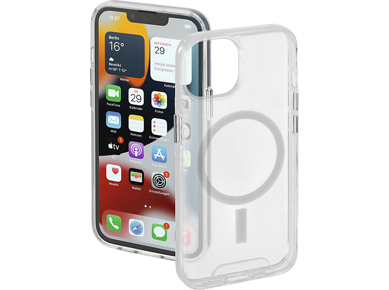 HAMA MagCase Safety, Backcover, Apple, iPhone 13, Transparent
