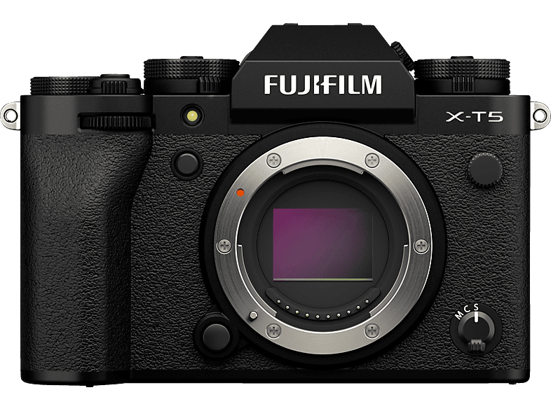 FUJIFILM X-T5 Body Schwarz Spiegellose Systemkamera , 7,6 cm Display Touchscreen