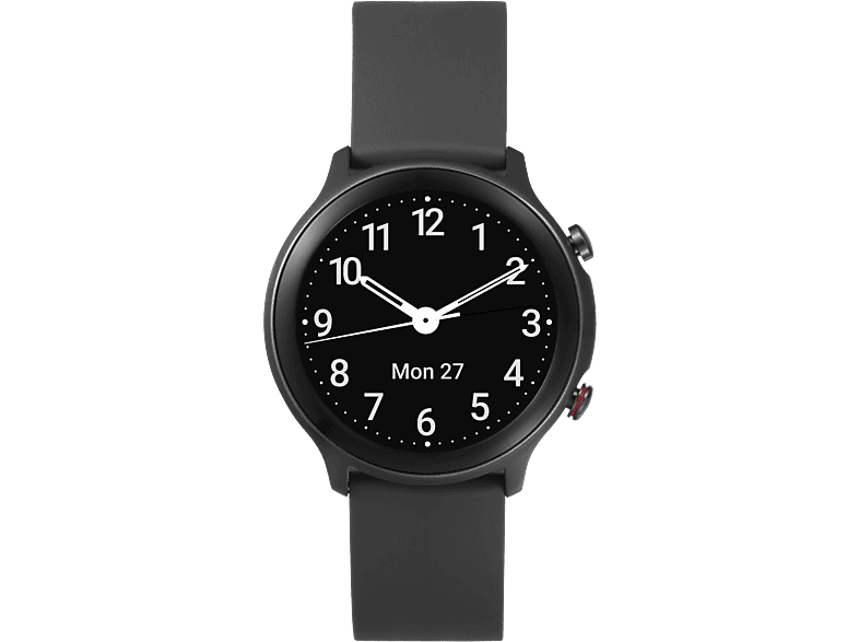 DORO Watch Schwarz Smartwach Metall / Plastik TPU/Silikon mit Metallschnalle, k.A.,