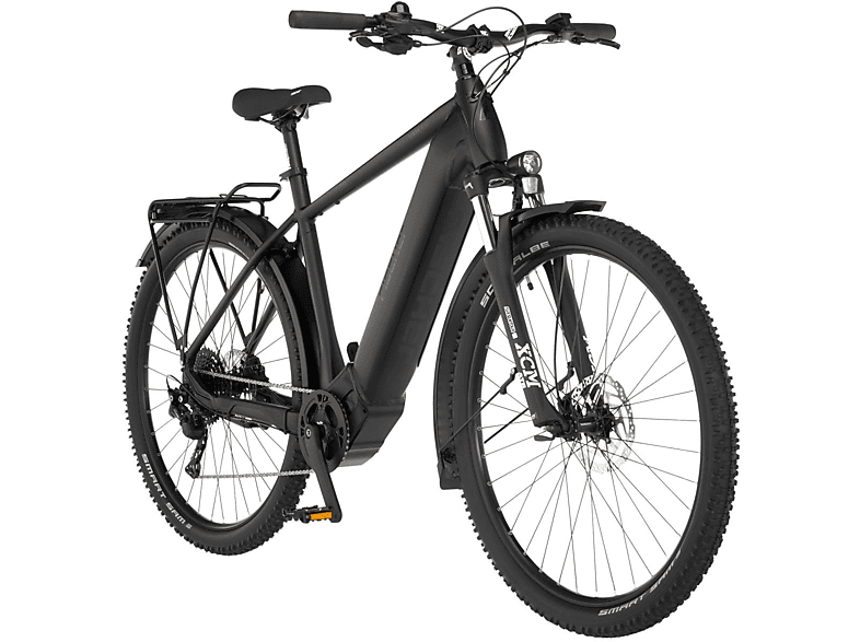 FISCHER Terra 8.0I All Terrain Bike (ATB) (Laufradgröße: 29 Zoll, Rahmenhöhe: 55 cm, Herren-Rad, 711 Wh, Schwarz)