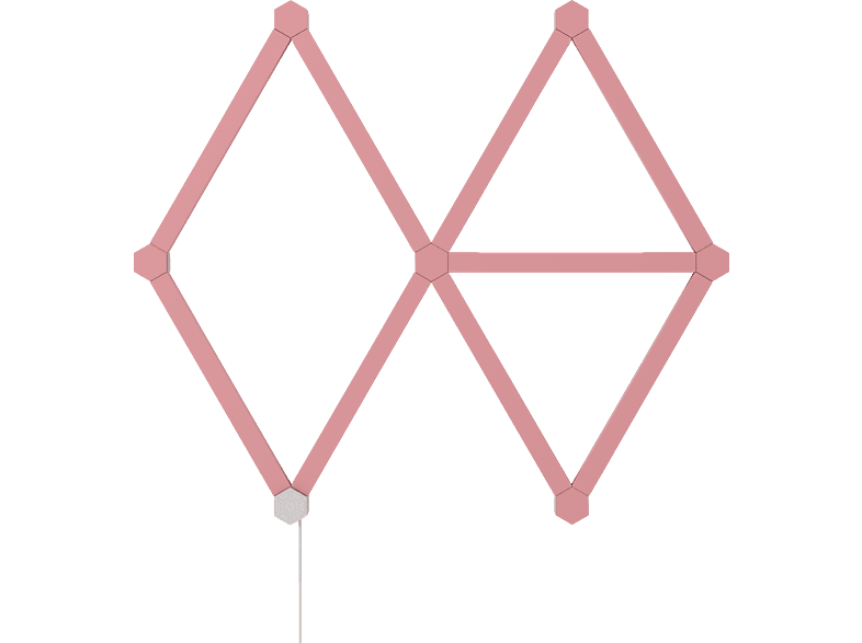 NANOLEAF Lines Skin Pink Matte 9pcs Verkleidung -