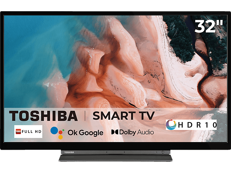 TOSHIBA 32LK3C63DAA DLED TV (Flat, 32 Zoll / 80 cm, Full-HD, SMART TV, Linux)