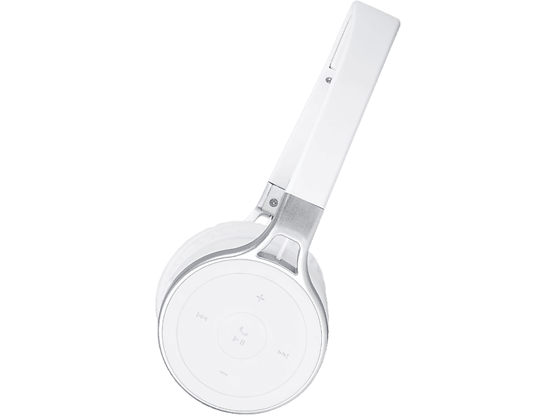ISY IBH-2100-1-WT, On-ear Kopfhörer Bluetooth Weiß