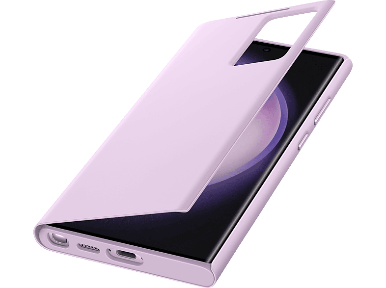 SAMSUNG Smart View Wallet Case, Bookcover, Samsung, Galaxy S23 Ultra, Lavender