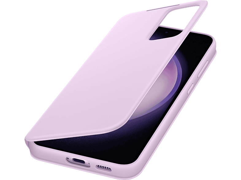 SAMSUNG Smart View Wallet Case, Bookcover, Samsung, Galaxy S23+, Lavender