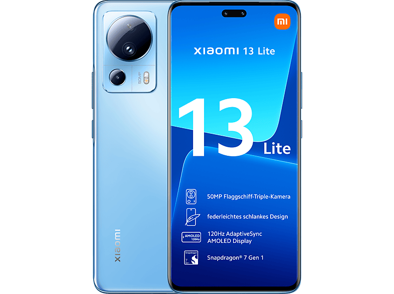 XIAOMI 13 Lite 5G 128 GB Blue Dual SIM